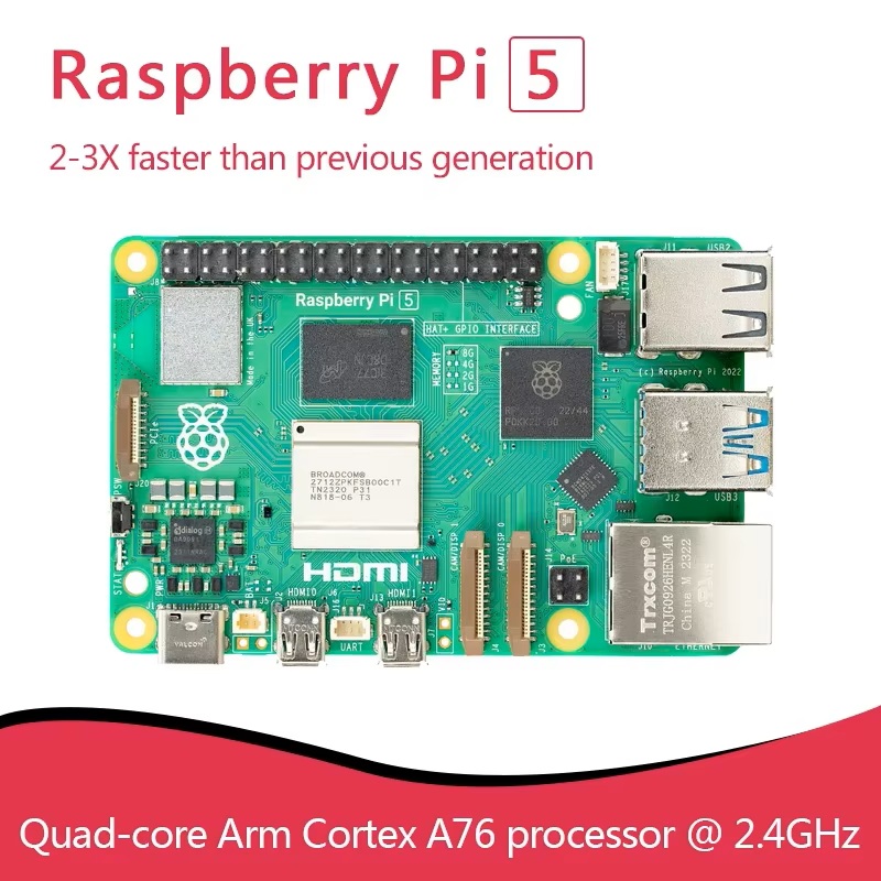 Официальный оригинальный Raspb – обзор и цена Raspberry Pi 5 8Gb Kit