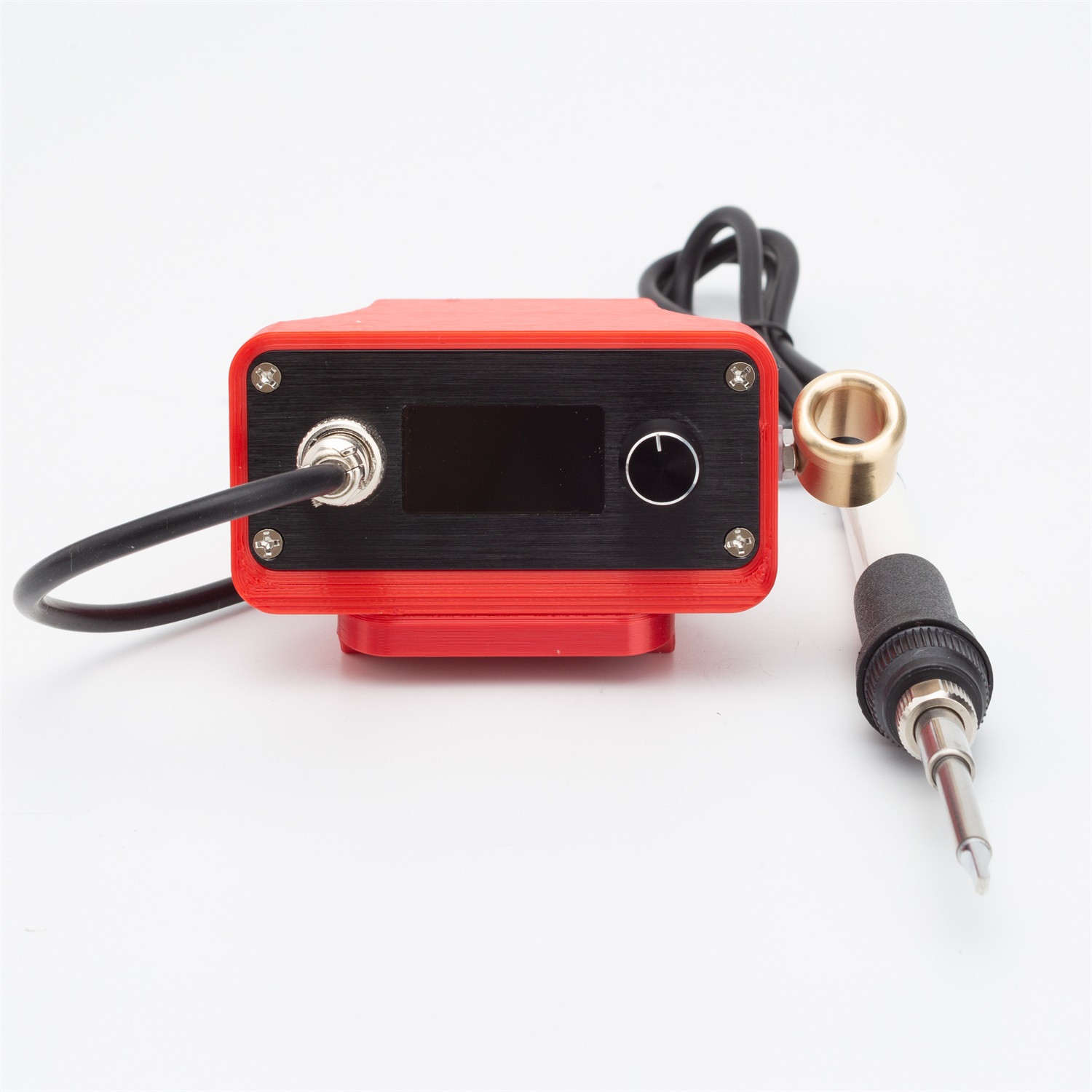 Быстрозагревающаяся паяльная с – обзор и цена Soldering Station T12 Oled